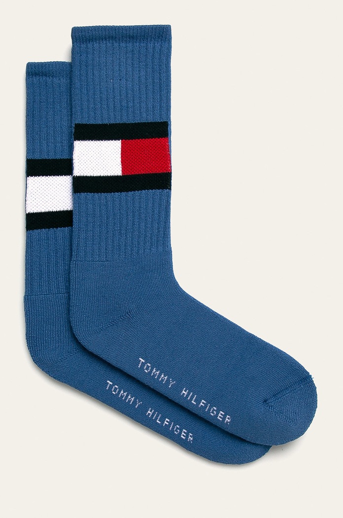 Tommy Hilfiger - Κάλτσες ψηλές κάλτσες μπλε 481985001