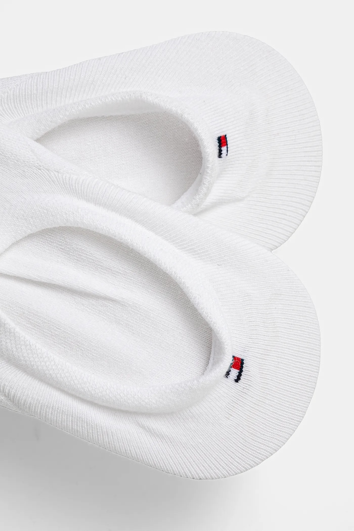 Tommy Hilfiger nogavice (2-pack) 382024001. bela AA00