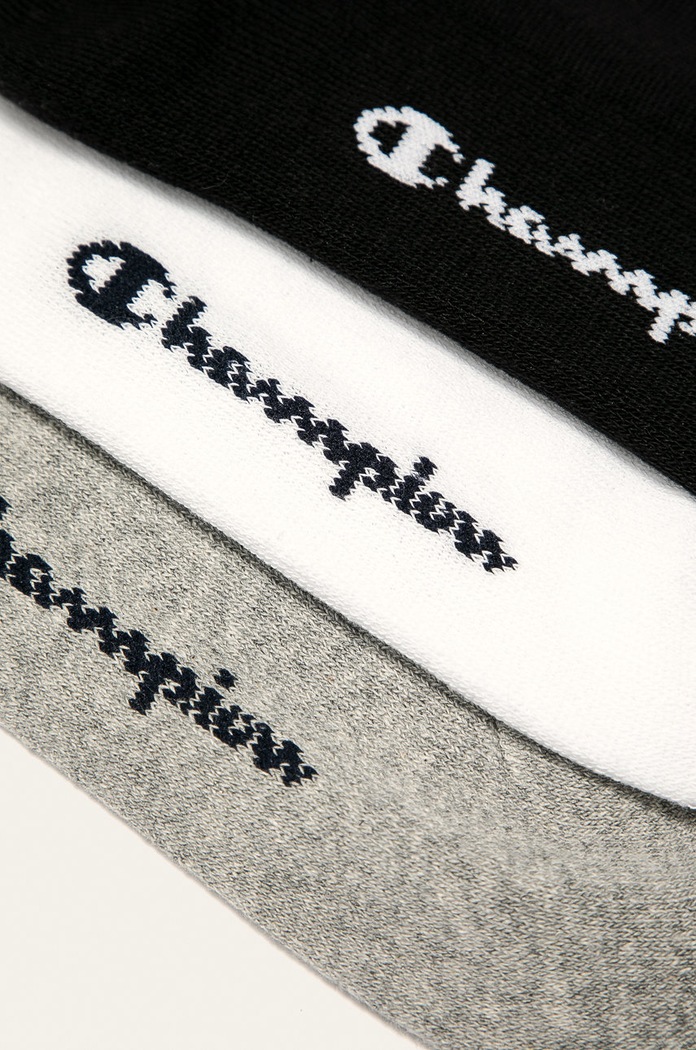 Champion - Ponožky (3-pack) Y08QG.M Y08QG.M černá AA00