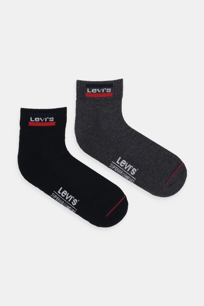 Levi's - Ponožky (2 pak) krátke ponožky čierna 37157.0148
