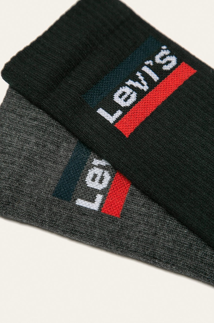 Levi's șosete (2-pack) 37157.0153 negru AA00