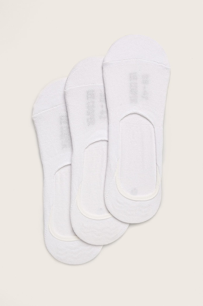 Lee Cooper - Sosete (3-pack) sosete scurte alb 1802.3PACK