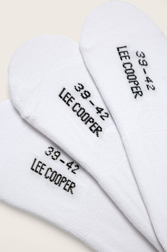 Lee Cooper - Sosete (3-pack) 1802.3PACK alb AA00
