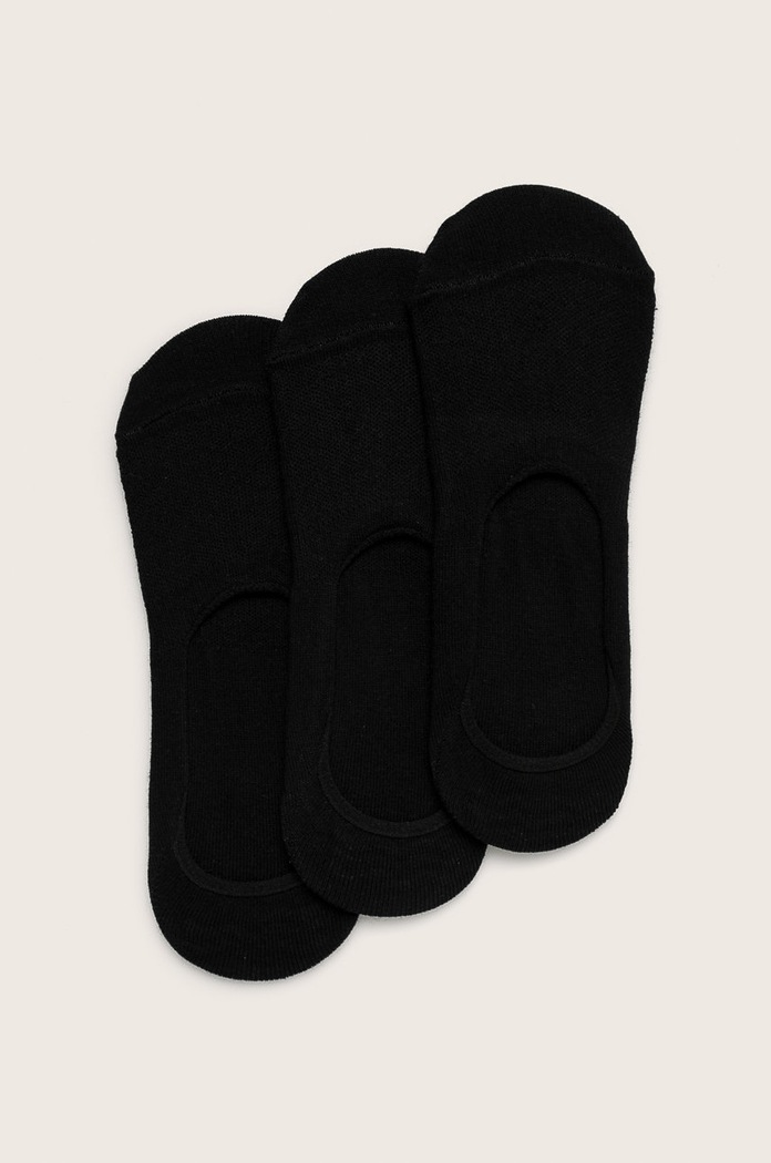 Lee Cooper - Ponožky (3-pack) krátké ponožky černá 1802.3PACK