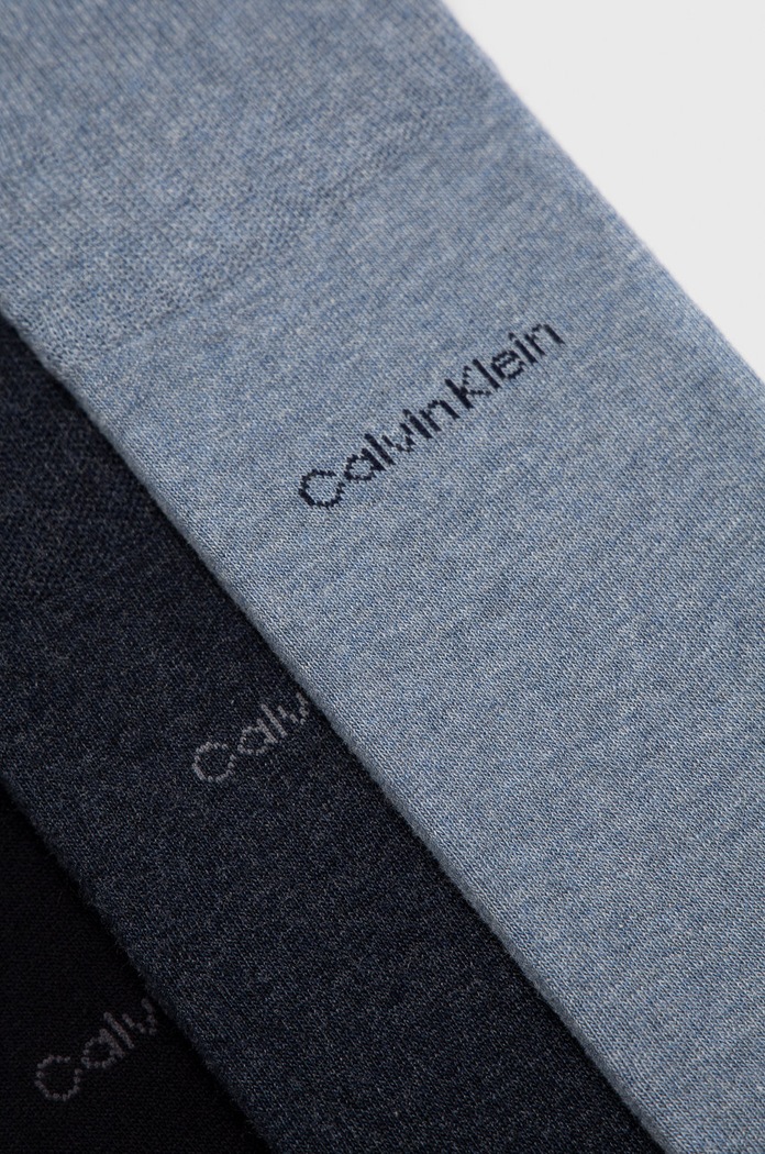 Calvin Klein - Ponožky (3-pak) 100001752.NOS modrá AA00