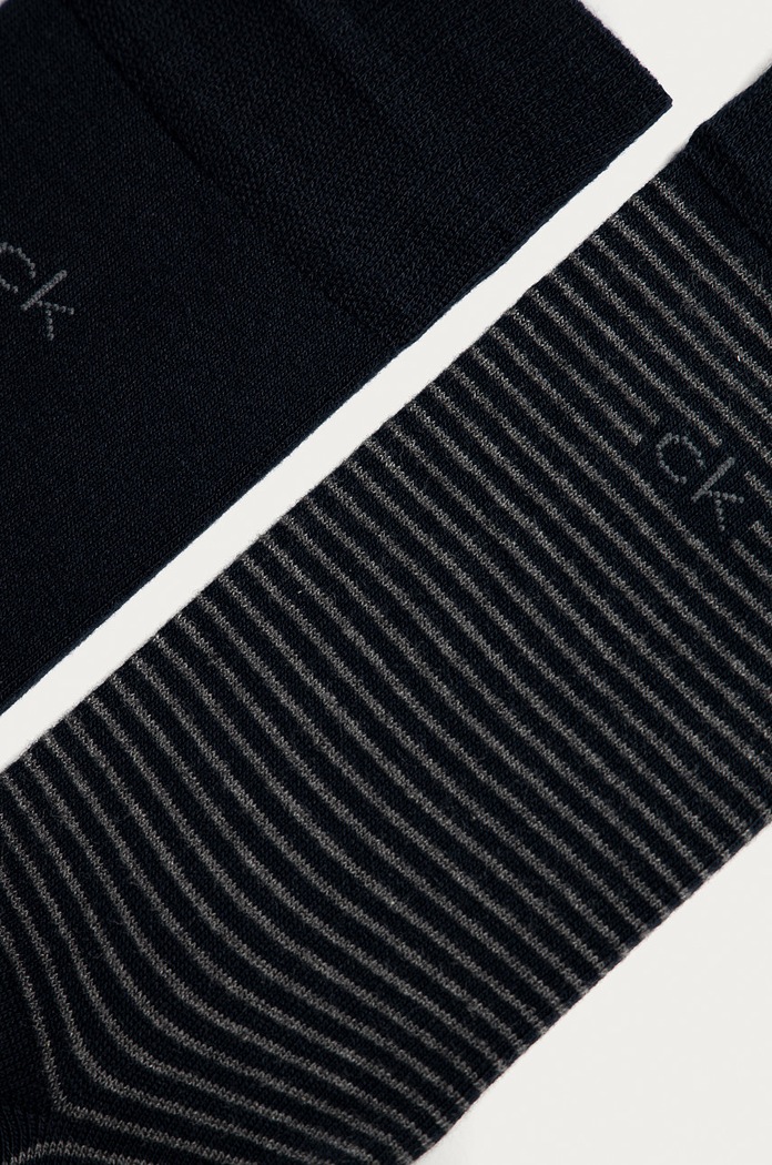 Calvin Klein - Ponožky (2-pack) 100001891.NOS námořnická modř AA00