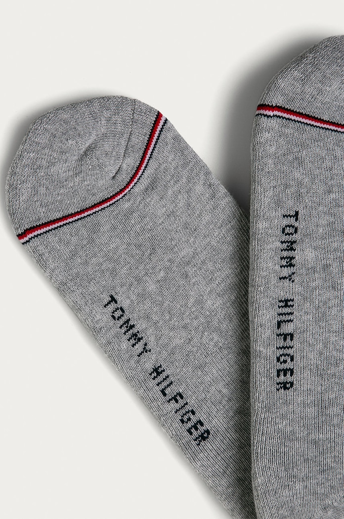 Tommy Hilfiger - Ponožky (2-pack) 100001094 šedá AA00