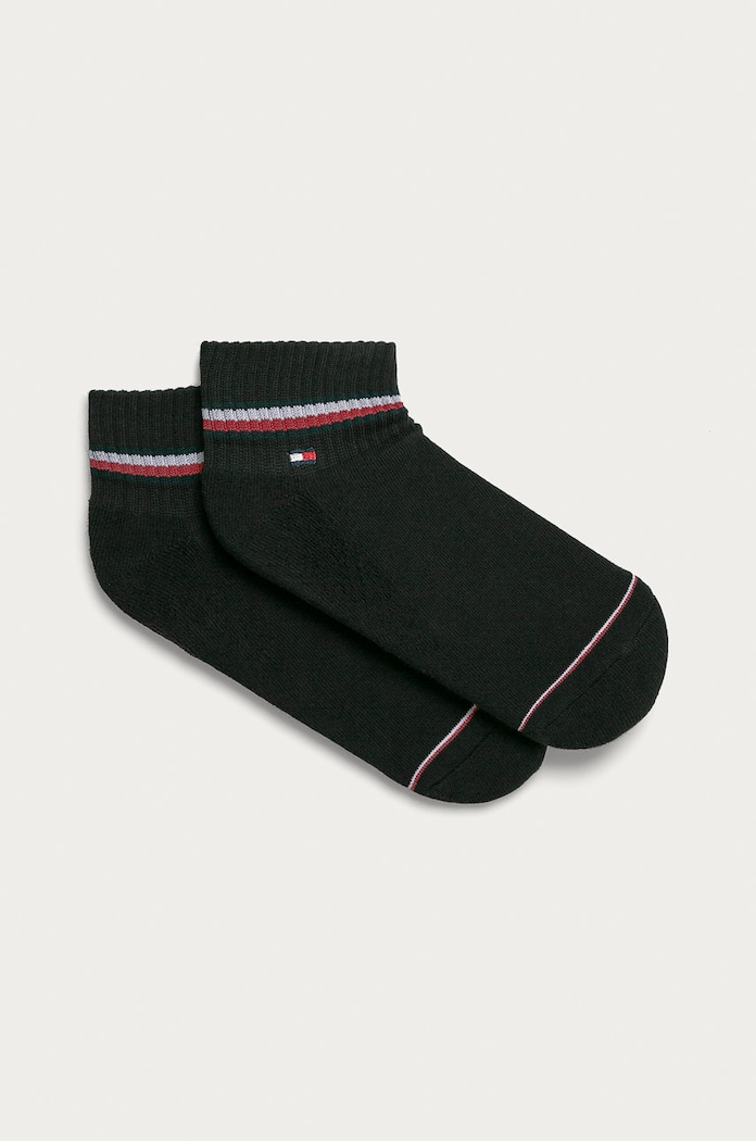 Tommy Hilfiger - Ponožky (2-pak) krátke ponožky čierna 100001094