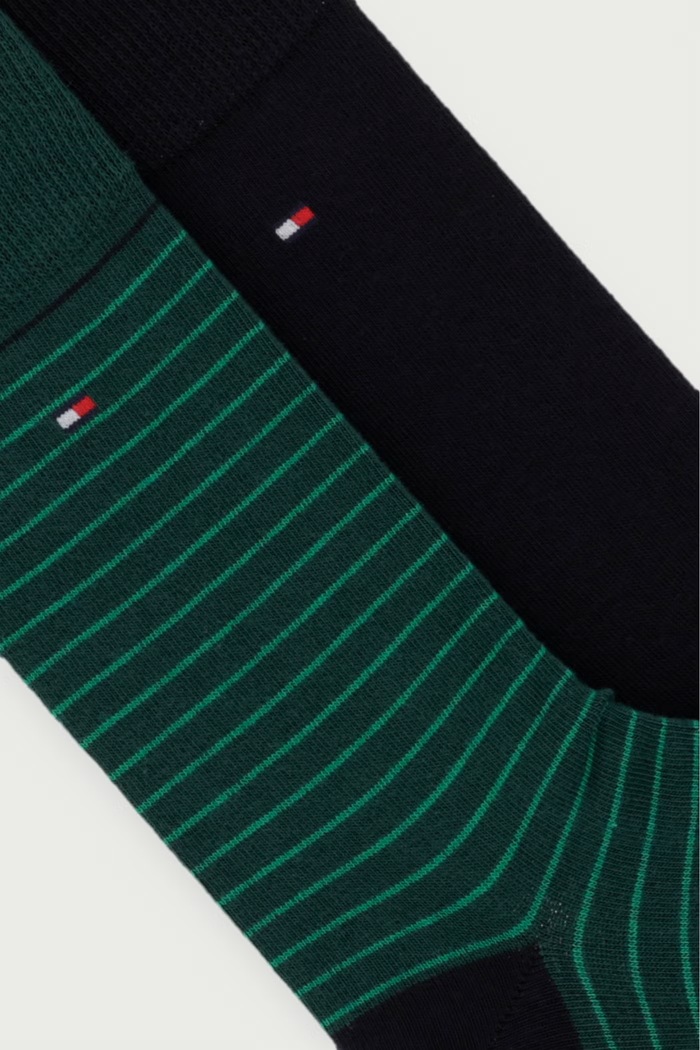 Tommy Hilfiger носки для мужчин с хлопком 2 шт. 100001496.NOS зелёный AA00