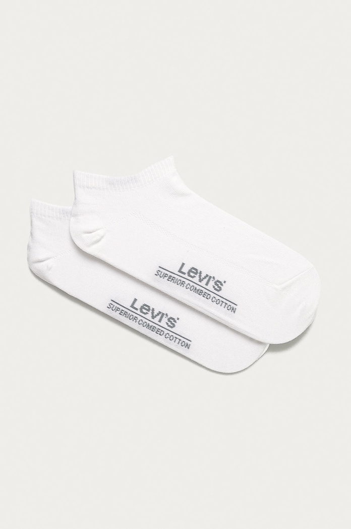 Levi's - Stopki (2-pack) skarpetki krótkie biały 37157.0194