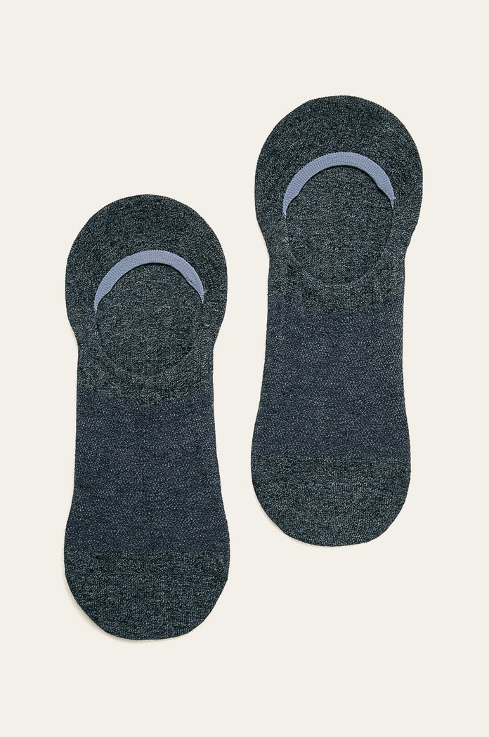 Calvin Klein - Skarpetki (2-pack) skarpetki krótkie niebieski 100001919.NOS