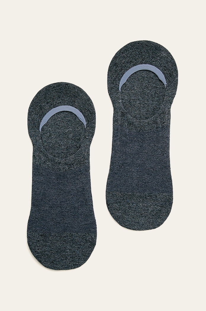 Calvin Klein - Skarpetki (2-pack) skarpetki krótkie niebieski 100001919.NOS