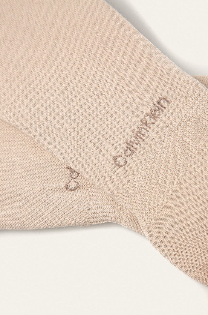 Calvin Klein - Ponožky (2-pack) 100001919.NOS béžová AA00