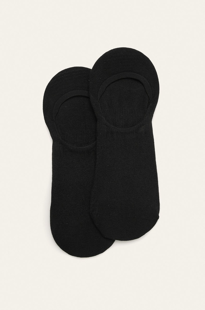 Calvin Klein - Skarpetki (2-pack) skarpetki krótkie czarny 100001919.NOS
