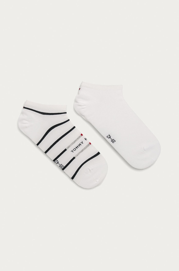 Tommy Hilfiger - Κάλτσες (2-pack) κοντές κάλτσες λευκό 100002211