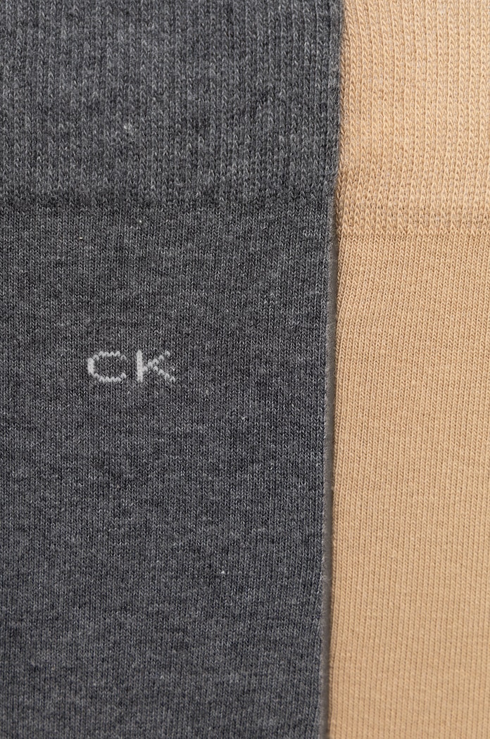 Nogavice Calvin Klein 2-pack 701218631.NOS bež AA00