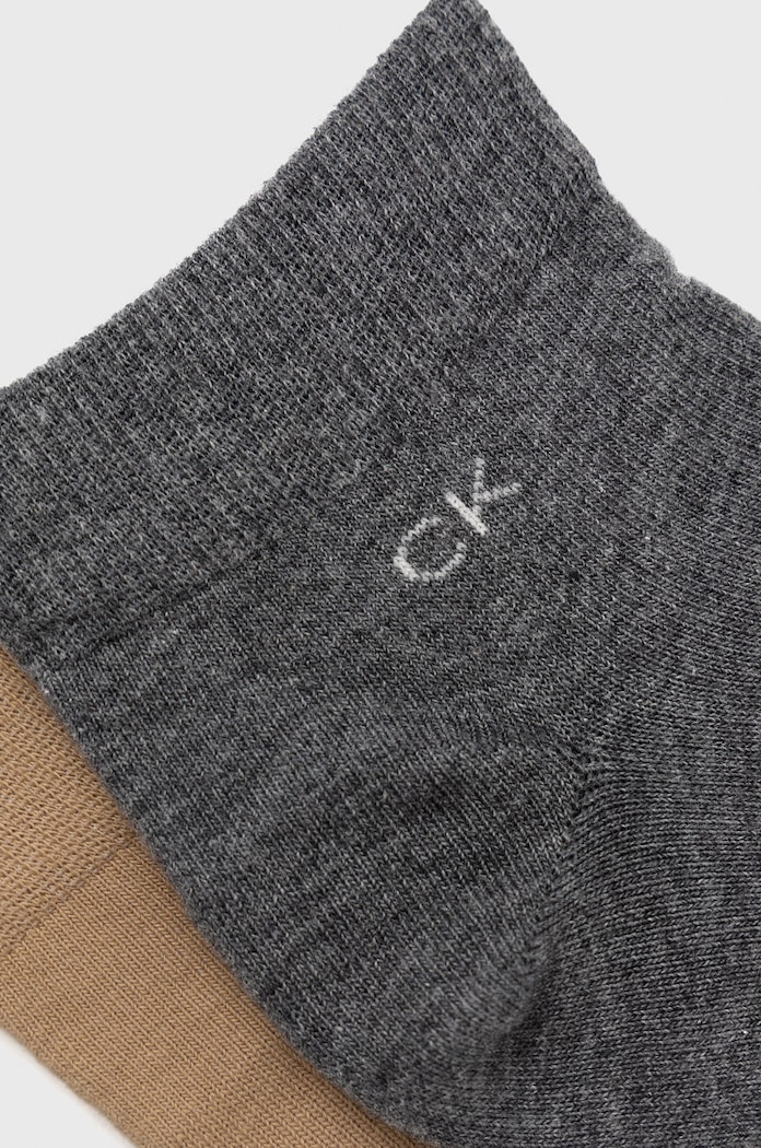 Чорапи Calvin Klein (2 чифта) 701218706.NOS бежов AA00