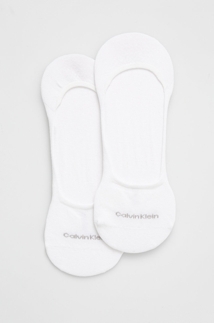 Calvin Klein skarpetki (2-pack) skarpetki krótkie biały 701218708.NOS