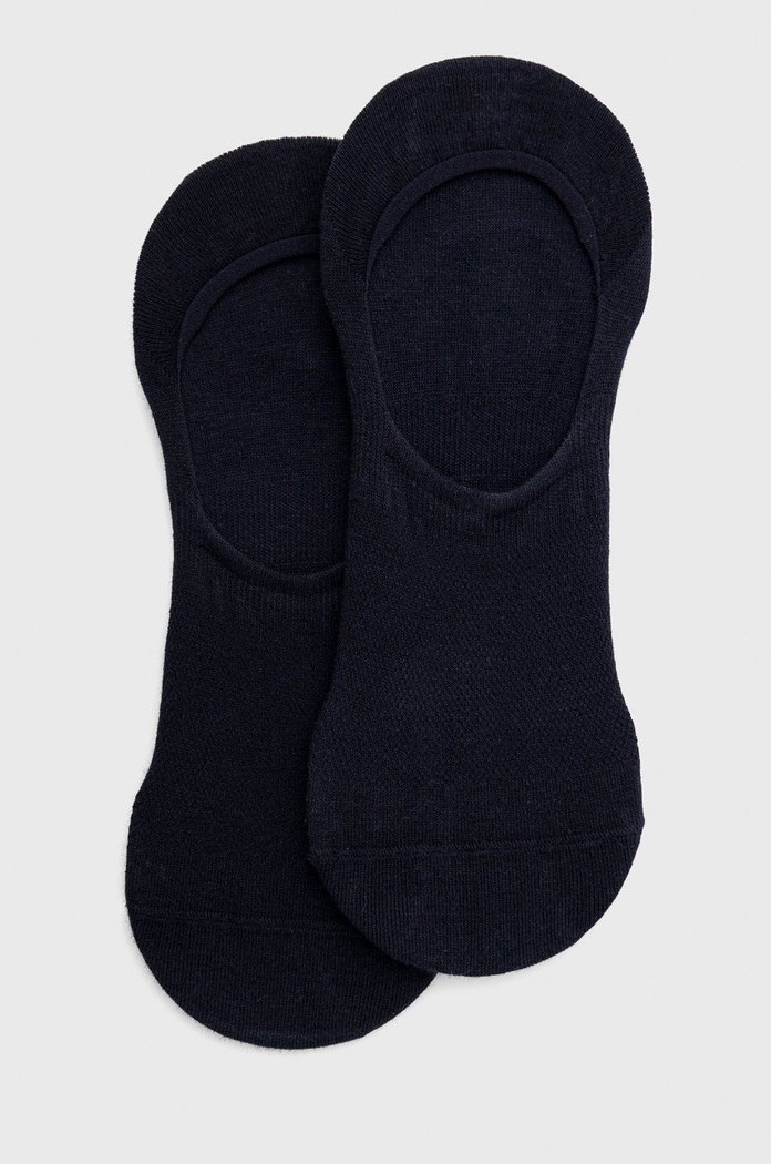 Ponožky Calvin Klein (2-pak) krátke ponožky tmavomodrá 701218709.NOS
