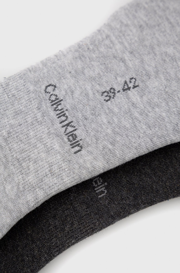 Ponožky Calvin Klein (2-pak) 701218709.NOS sivá AA00
