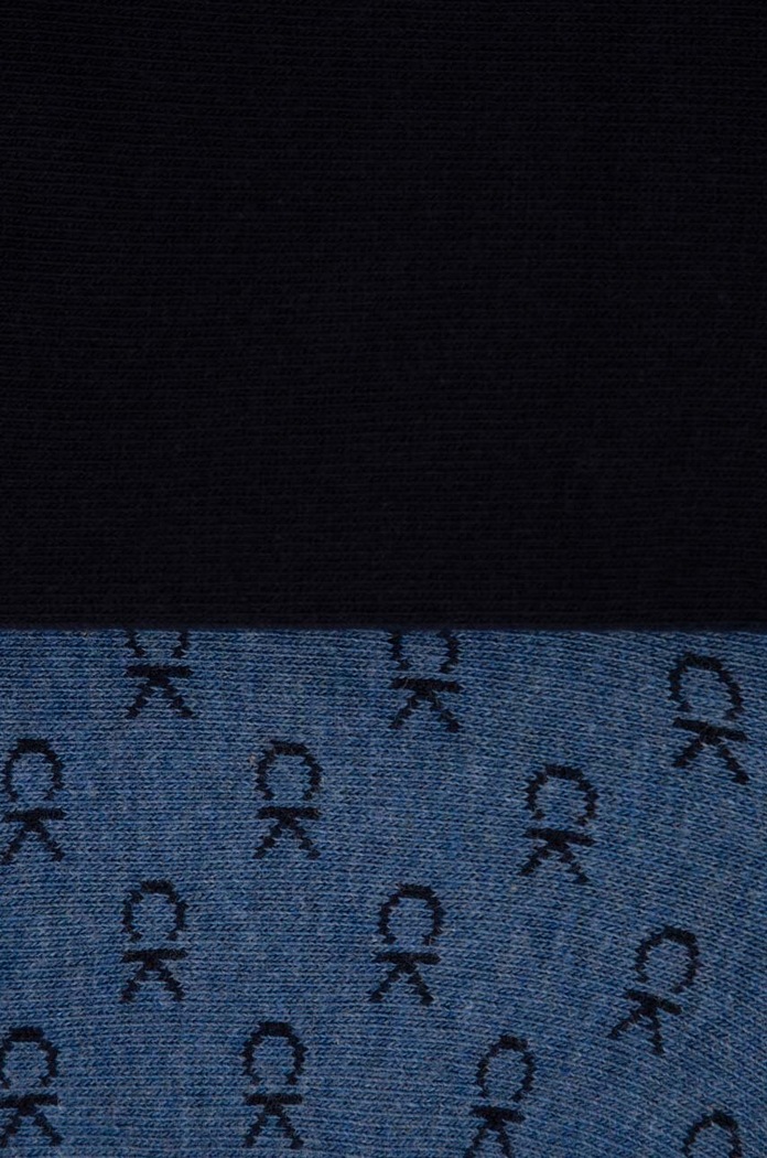Ponožky Calvin Klein 2-pak 701218715.NOS tmavomodrá AA00
