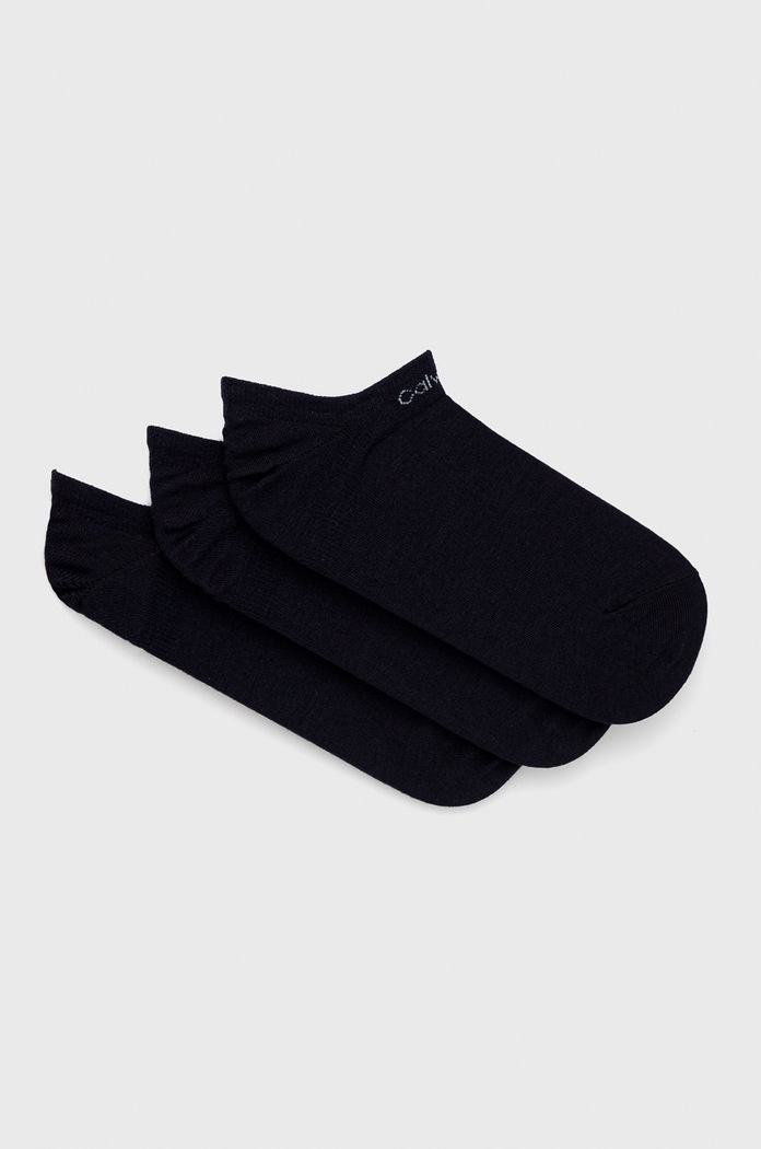 Ponožky Calvin Klein krátke ponožky tmavomodrá 701218717.NOS