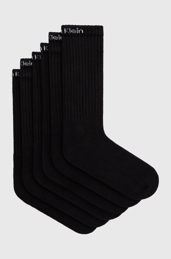 Ponožky Calvin Klein dlhé ponožky čierna 701218721.NOS