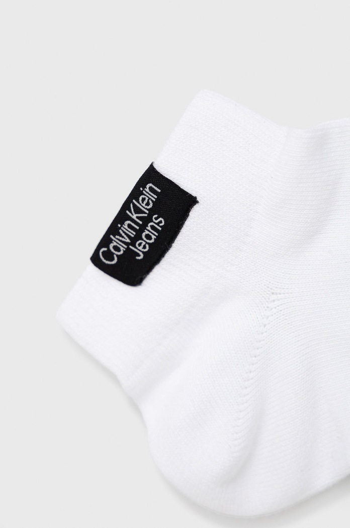 Calvin Klein Jeans Șosete 701218734.NOS alb AA00