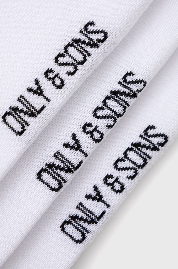 Only & Sons Șosete 22021081 alb AA00