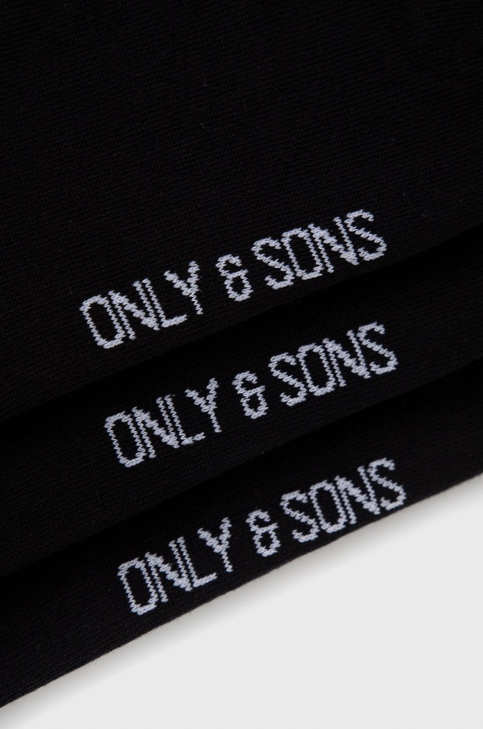 Only & Sons Skarpetki (3-pack) 22021081 czarny AA00