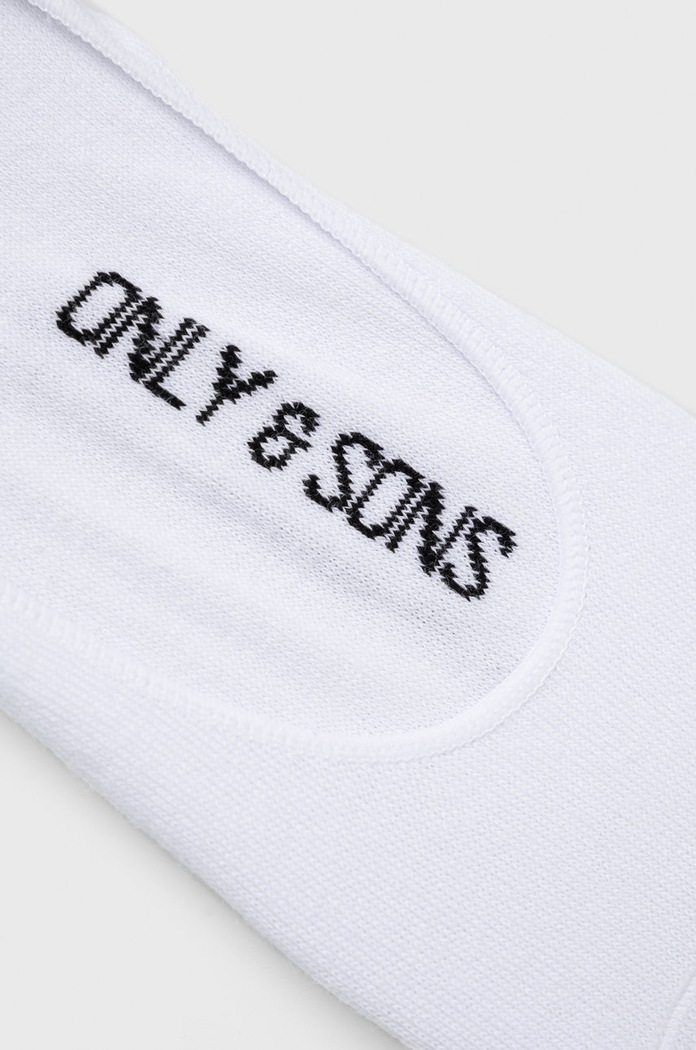 Ponožky Only & Sons 22021083 bílá AA00