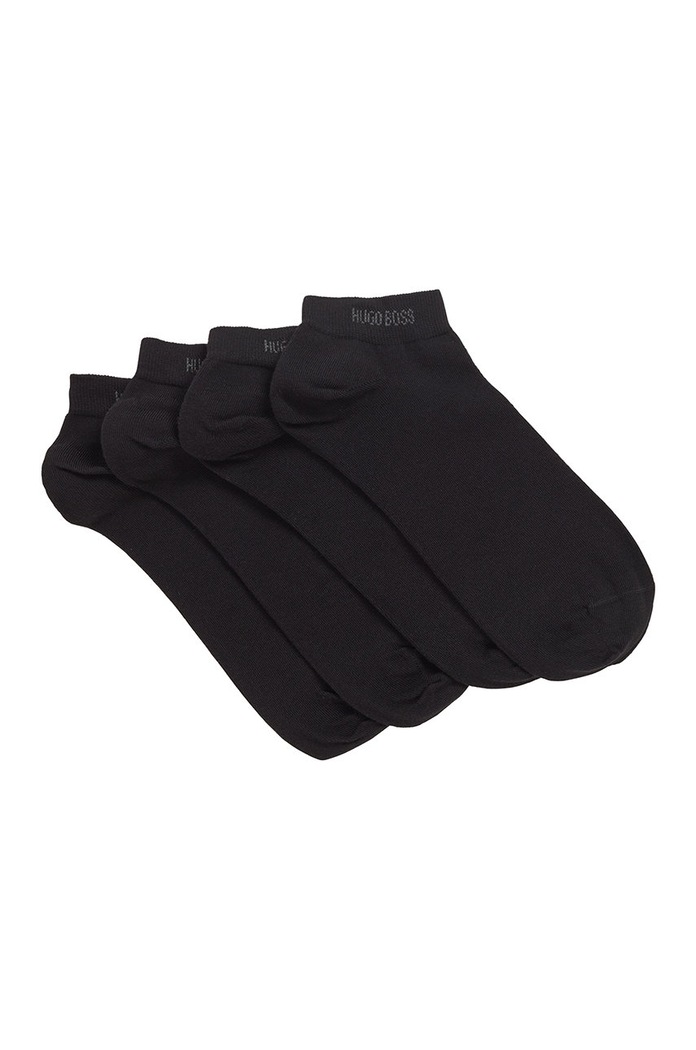 BOSS șosete sosete scurte negru 50388443.NOS