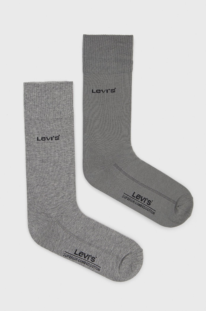 Levi's Skarpetki (2-pack) wzorzyste szary 37157.0208
