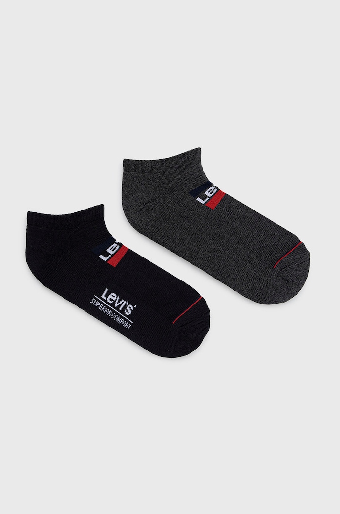 Levi's zokni (2 pár) rövid zokni fekete 37157.0766