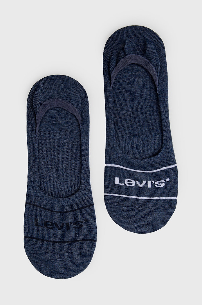 Čarape Levi's (2-pack) niske čarape mornarsko plava 37157.0772