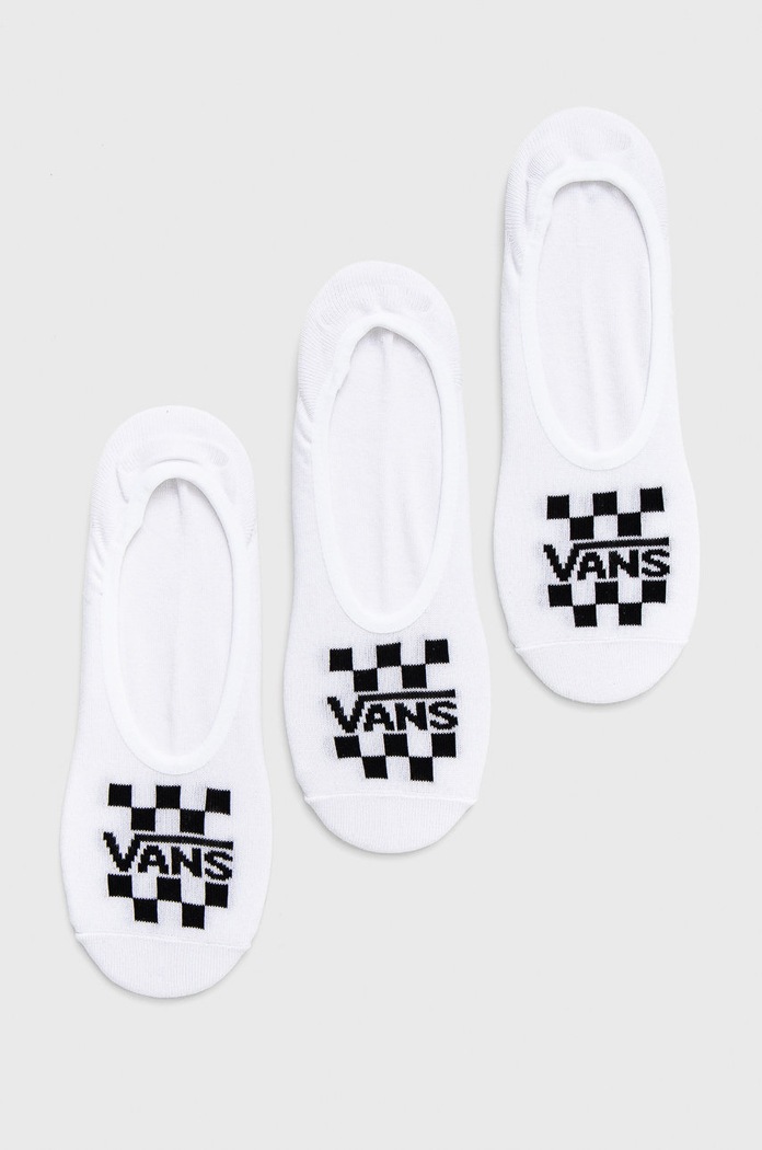 Vans skarpetki (3-pack) skarpetki krótkie biały VN0A7S9BWHT1