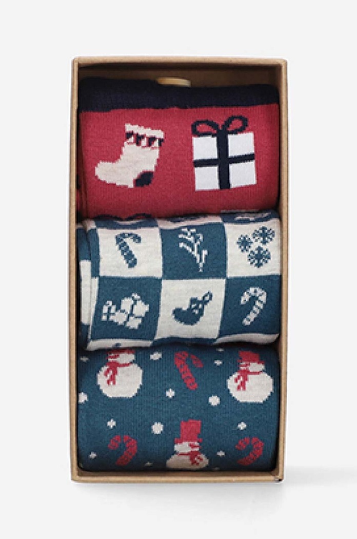 Cabaia calzini SNOWMAN pacco da 3 SOKW22.SNOWMAN multicolore AW24