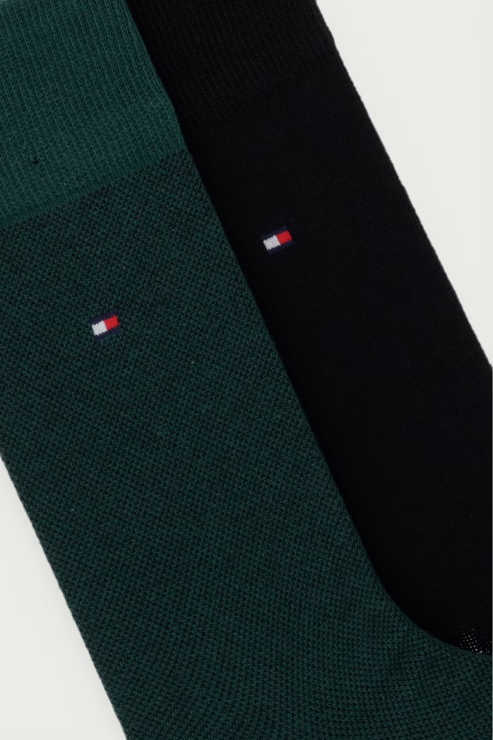 Tommy Hilfiger skarpety męskie 2-pack 701226104.NOS zielony AA00