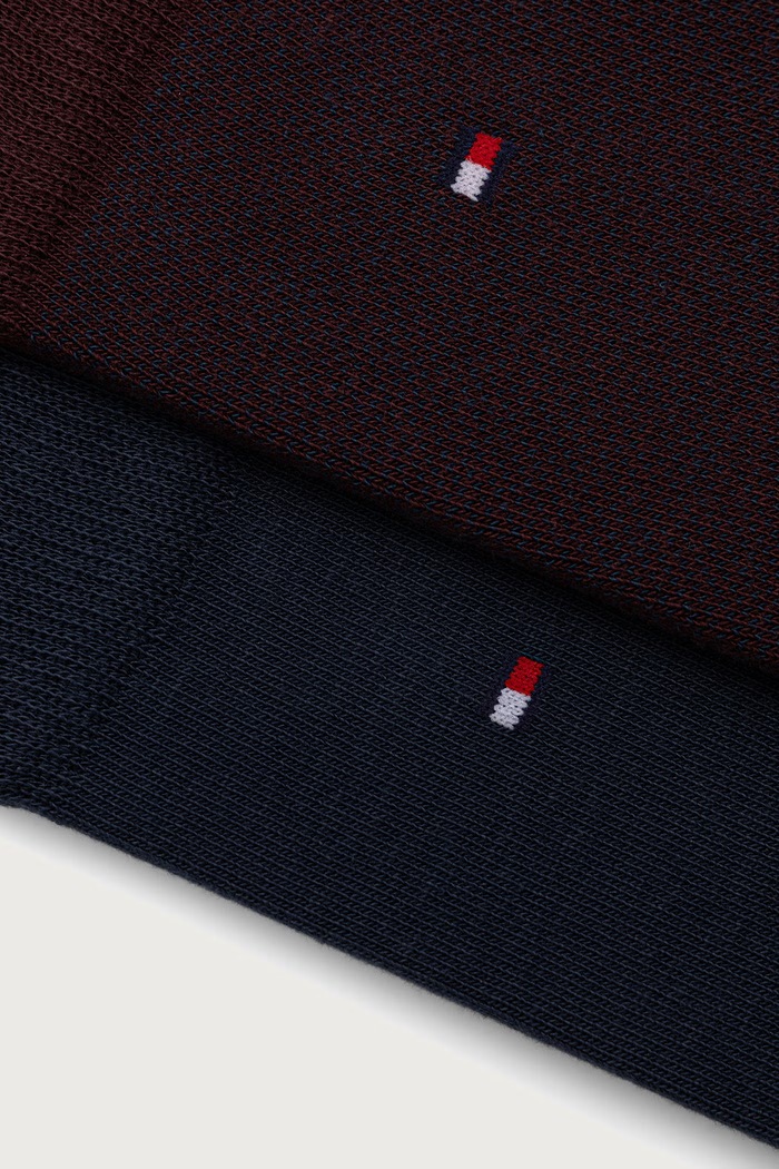 Tommy Hilfiger skarpety męskie 2-pack 701226104.NOS bordowy AA00