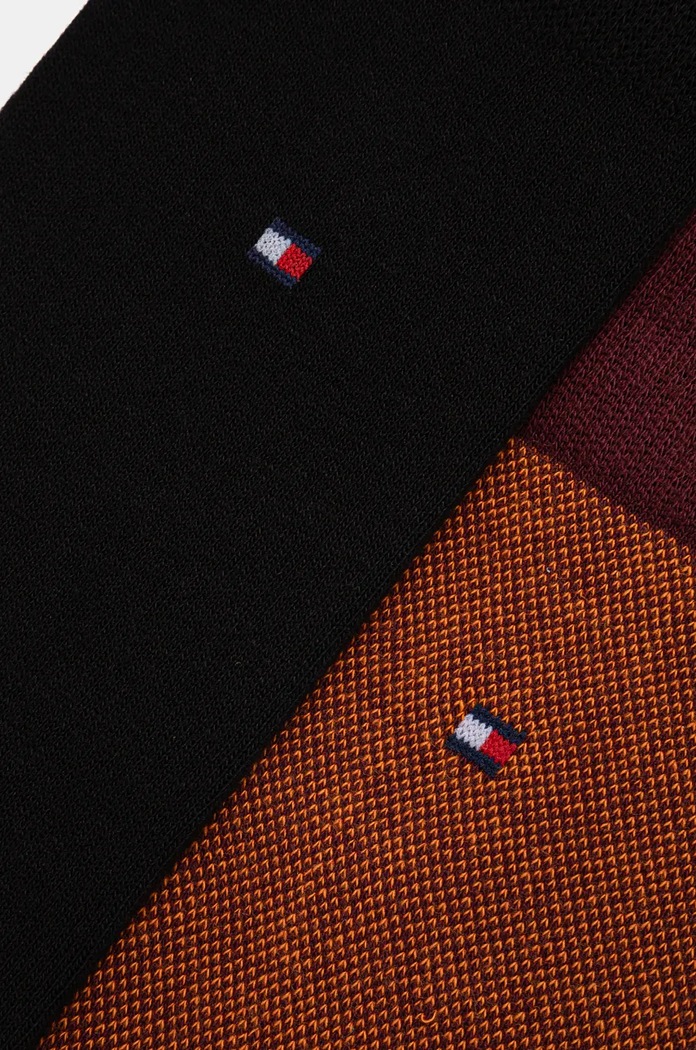 Κάλτσες Tommy Hilfiger 2-pack 701226104.NOS μαύρο AA00