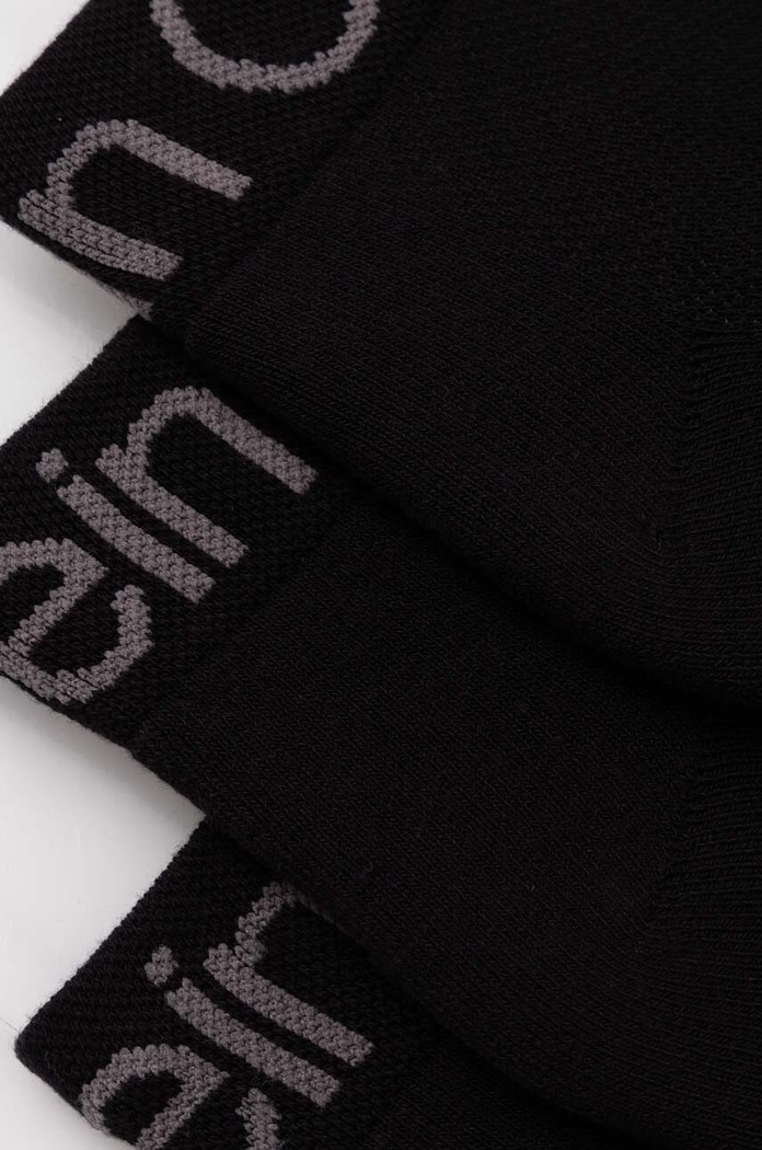 Ponožky Calvin Klein 6-pak 701220503.NOS čierna AA00