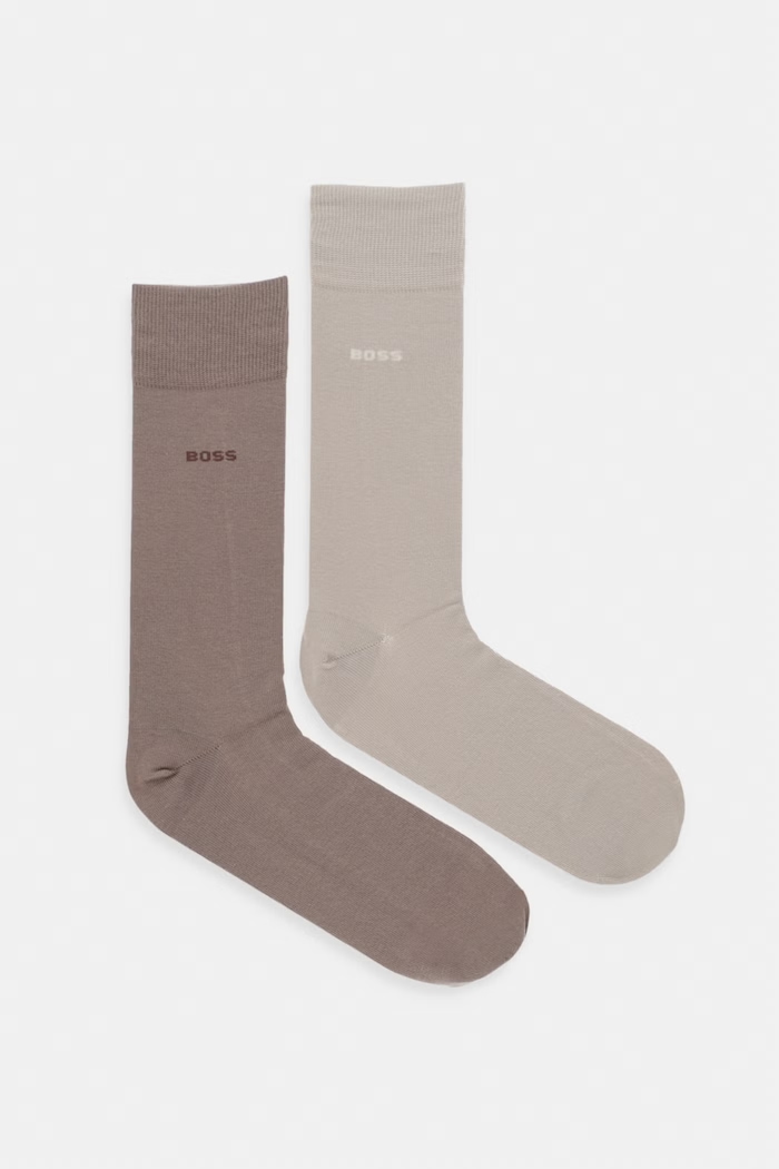 BOSS Ponožky pánské 2P RS Uni CC 2-pack béžová 50516616
