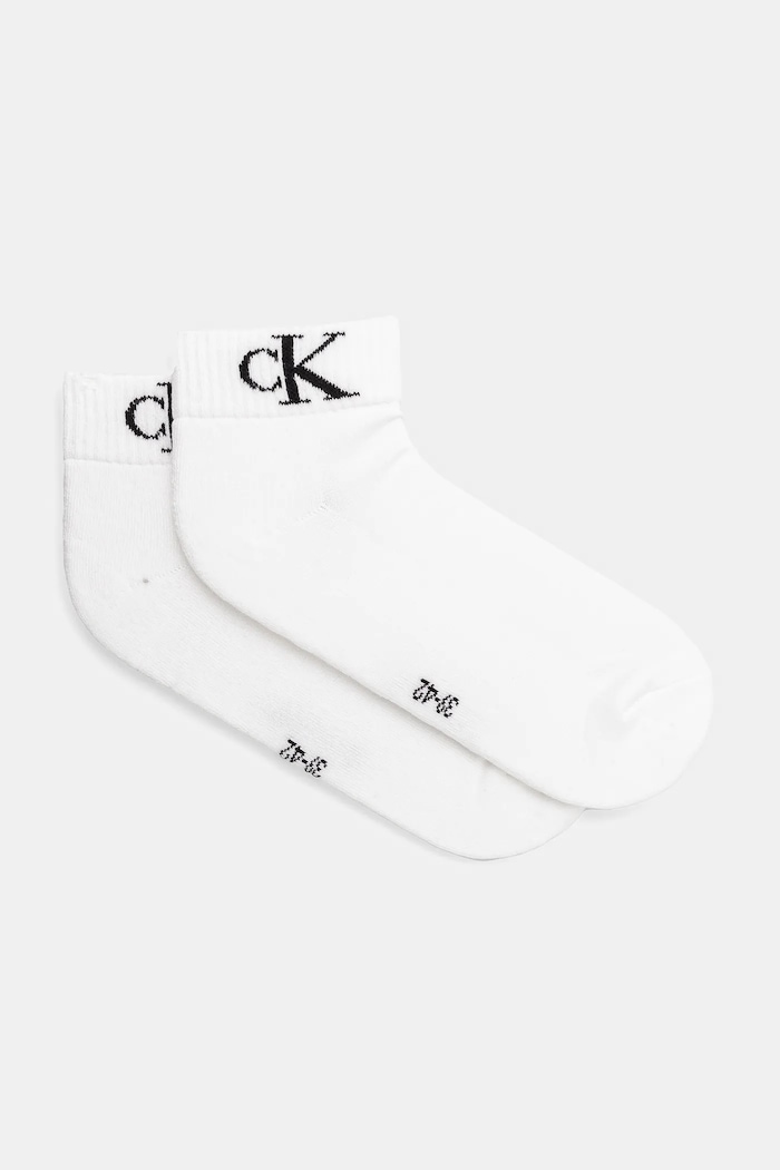 Calvin Klein Jeans sosete 2-pack sosete lungi alb 701228805.NOS