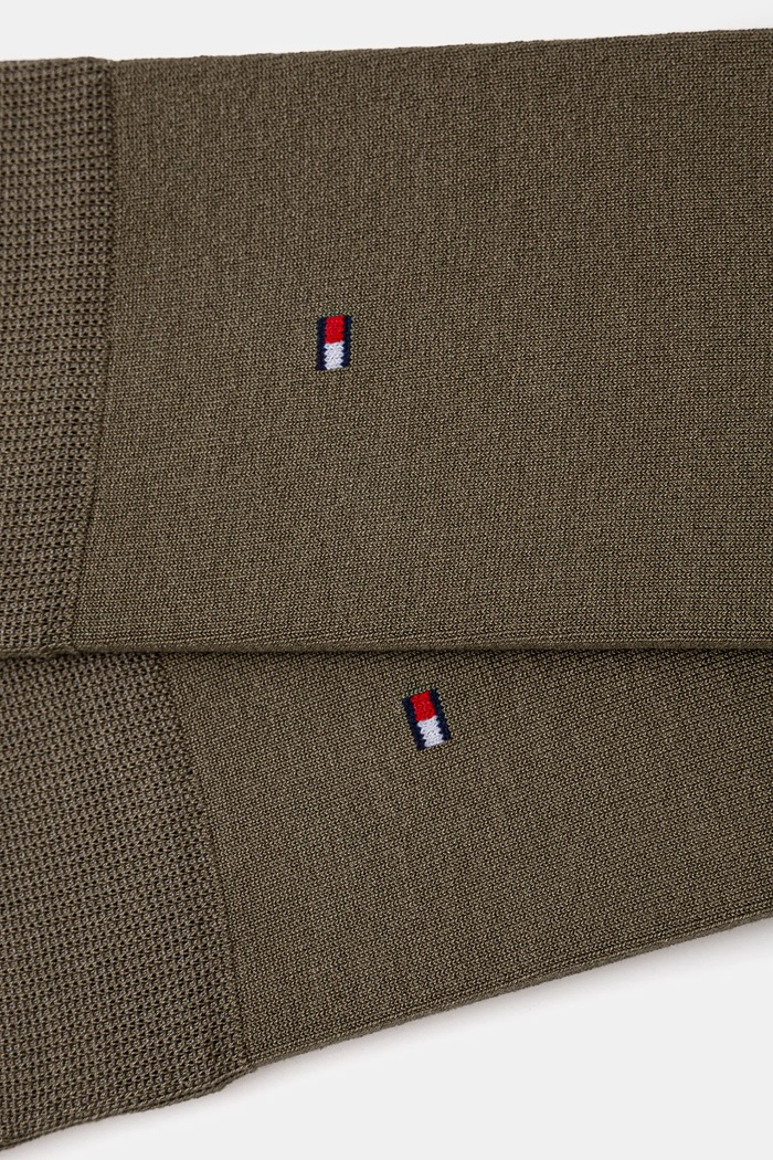 Tommy Hilfiger ponožky pánské s bavlnou 701229683.NOS zelená AA00