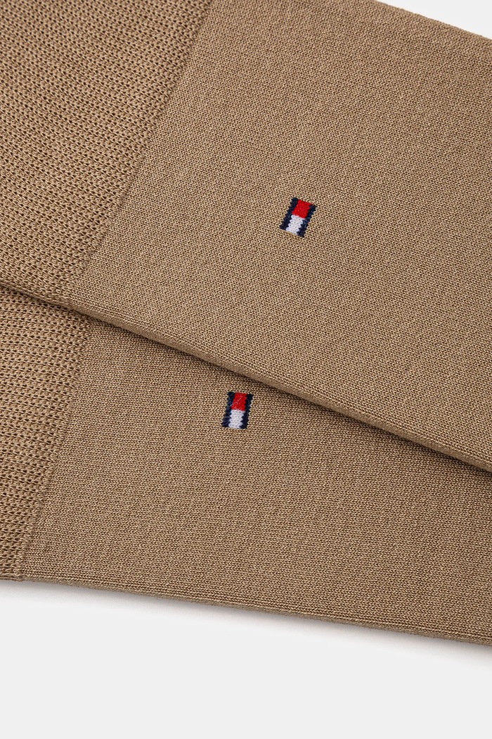 Tommy Hilfiger ponožky pánské s bavlnou 701229683.NOS béžová AA00