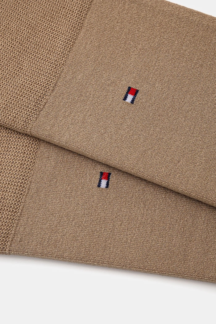 Tommy Hilfiger ponožky pánské s bavlnou 701229683.NOS béžová AA00