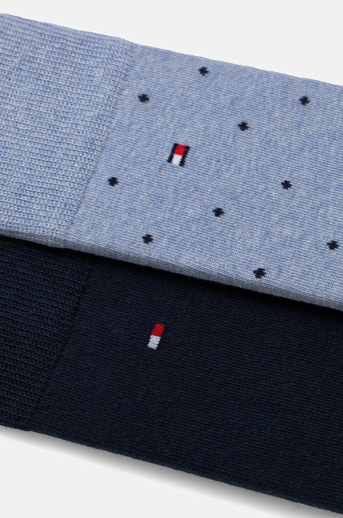 Ponožky Tommy Hilfiger 2-pak 701230780.NOS modrá AA00