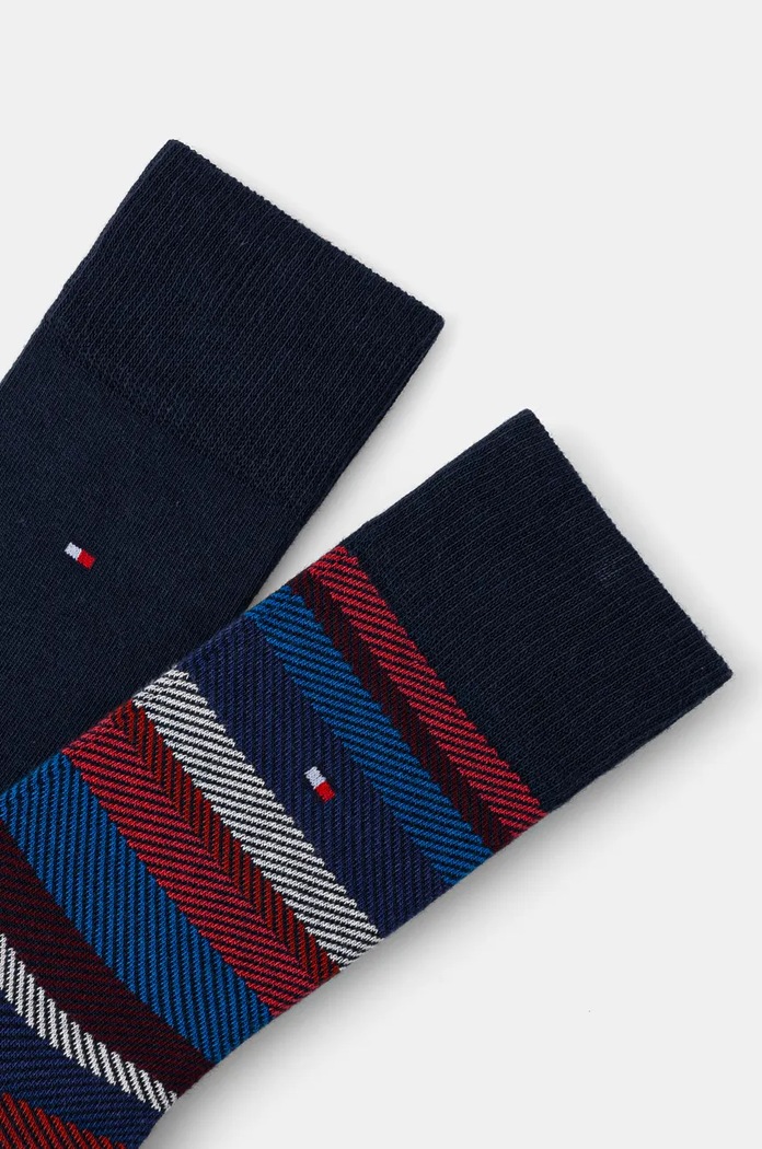 Ponožky Tommy Hilfiger 2-pack 701229837.NOS námořnická modř AA00