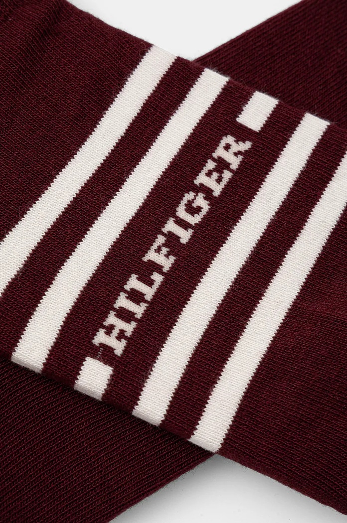 Ponožky Tommy Hilfiger 2-pack 701229852.NOS burgundské AA00