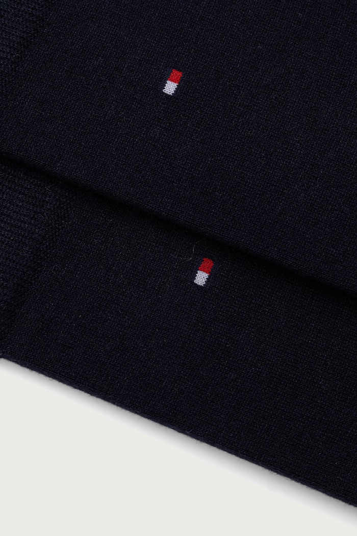Tommy Hilfiger Skarpety męskie z dodatkiem kaszmiru 701228788.NOS granatowy AA00